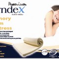Syndex Memory Foam Topper size 105*198* thick 5 cms