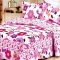 ผ้าคลุมเตียงขนาด 230*250 ซม ผลิตจากผ้าฝ้ายค็อตตอนอย่างดี รหัส 9045